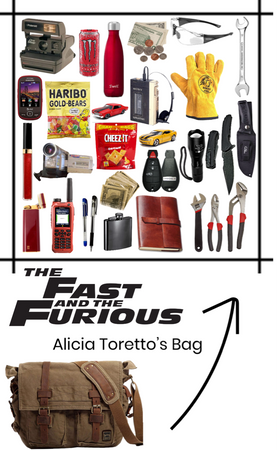 The Fast and the Furious || Alicia Toretto’s bag