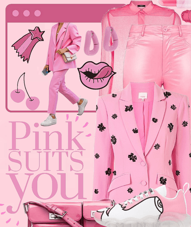 Pink suits you!
