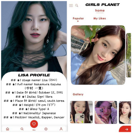 Girls Planet: Lisa Profile