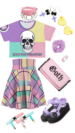 The Bold Eclectic Originals Pastel Goth Outfit
