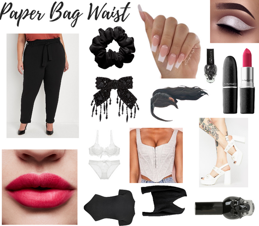Paper Bag Waist Outfit
