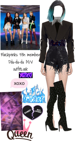 Blackpinks 5th member Ddu-du-du M/V  outfitLook