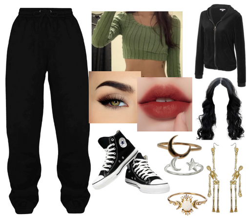 what I usually wear to school/ my style
