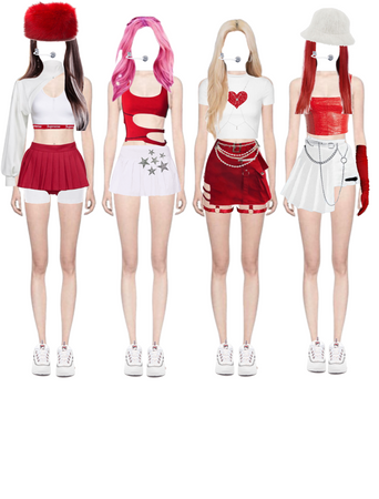 kpop outfit 4 members