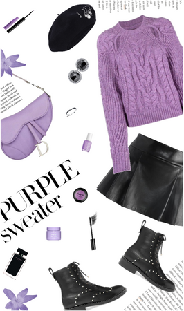 #57 Purple sweater