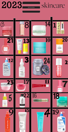 Sephora Advent calendar ! skincare edition