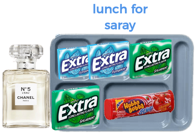 lunch for ugly saray [ emey]