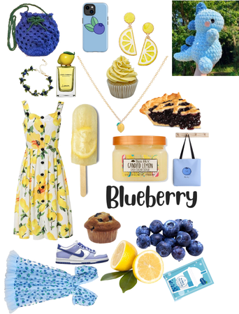 blueberry and lemon !