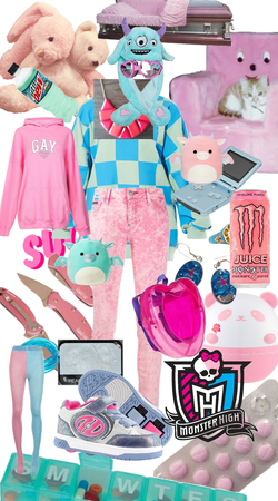 pink and blue challenge