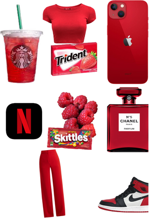 red aesthetic