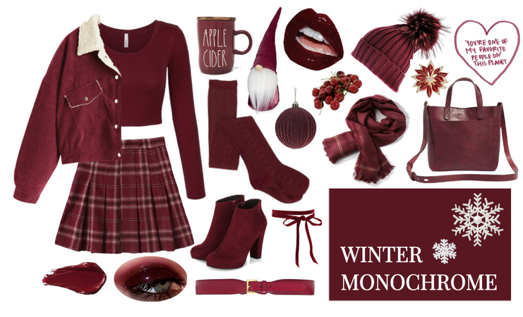 Cranberry Winter Monochrome