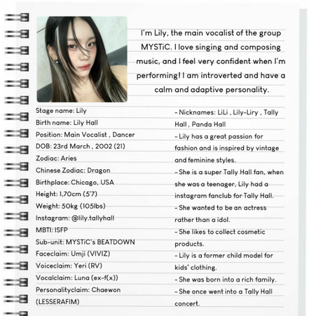 MYSTiC OFFICIAL PROFILES #2