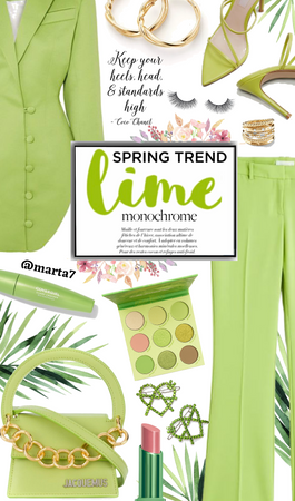 Spring Monochrome: Lime Green