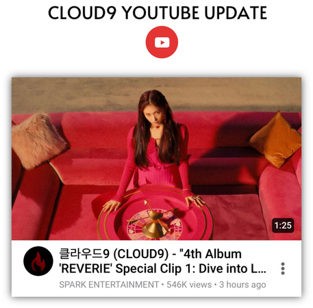 CLOUD9 (클라우드나인) SPE YouTube Update