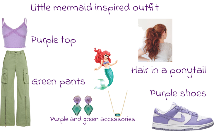 little mermaid outfit inspo