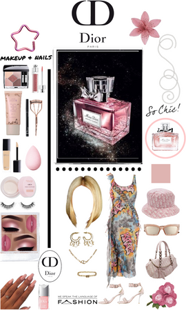 Christian Dior Style Pink