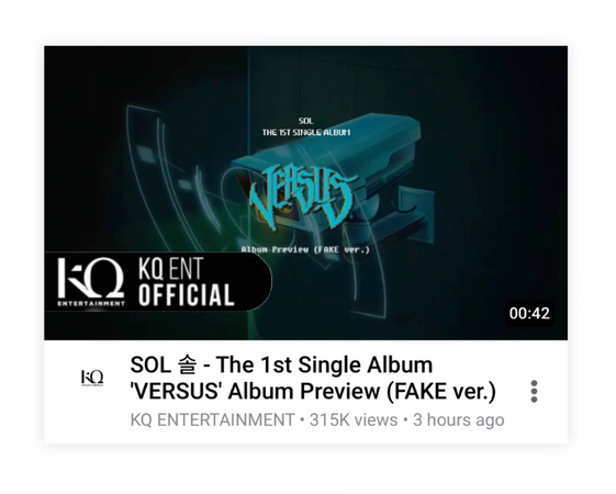 ORPHIC SOL (오르픽 솔) ‘VERSUS’ Album Preview (FAKE ver.)