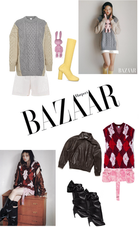 Jeongyeon Harper’s bazaar outfits pt.1