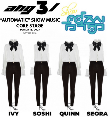 ANG3L 천사 "AUTOMATIC" SHOW MUSIC CORE STAGE