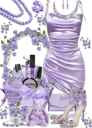 Lavender Easter Basket