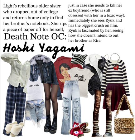 MY DEATH NOTE OC: Hoshi Yagami