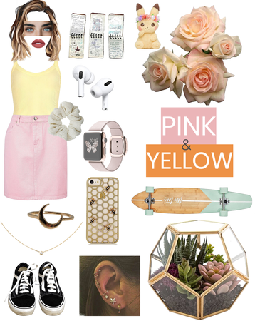 Pink & yellow