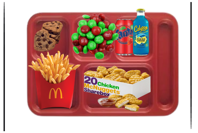 wish schools would feed us like this