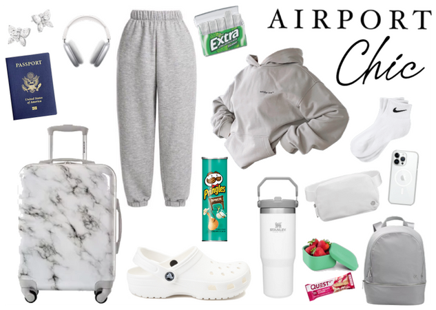Airport Cozy Chic Outfit!