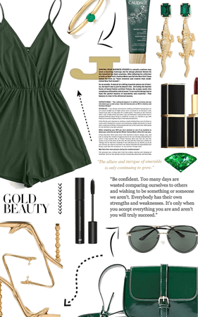 emerald and gold