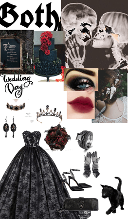 Goth wedding