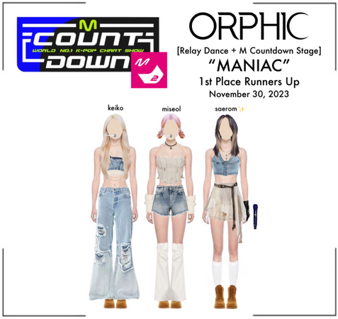 ORPHIC SOL (오르픽 솔) ‘MANIAC’ M Countdown Stage
