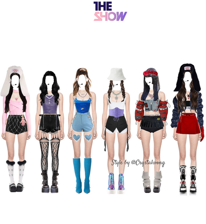 6 members outfit group