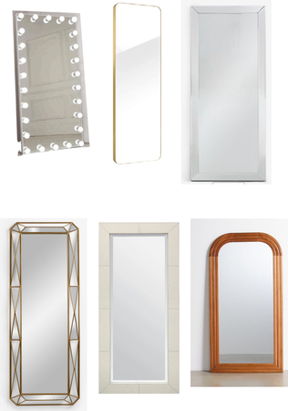 choose a mirror for your walk in closet