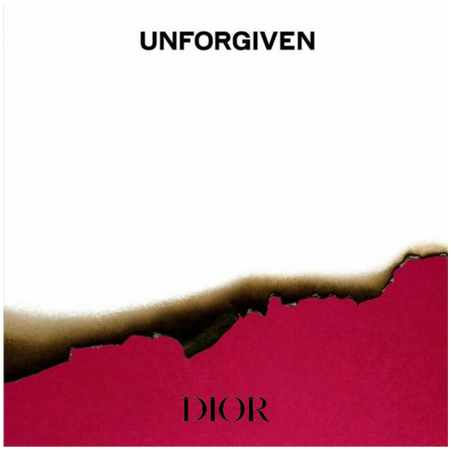 DIOR "unforgiven" comeback post