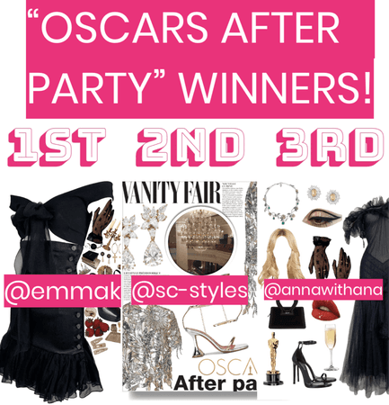 “OSCARS AFTER PARTY” WINNERS