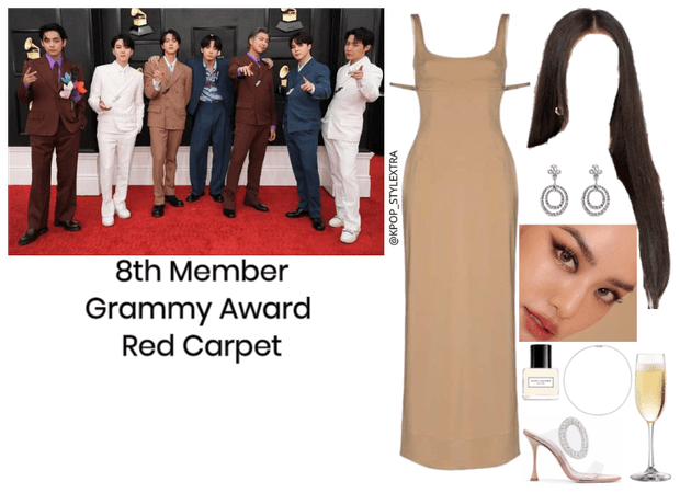 8th Member of BTS Grammy Red Carpet