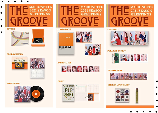 MARIONETTE (마리오네트) ‘The Groove’ 2021 Season Greetings