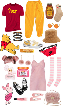 Couples Costume: Pooh and Piglet