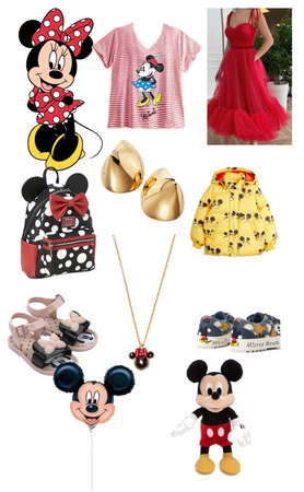 mini mouse and micky mouse