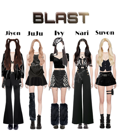 Kpop group BLAST