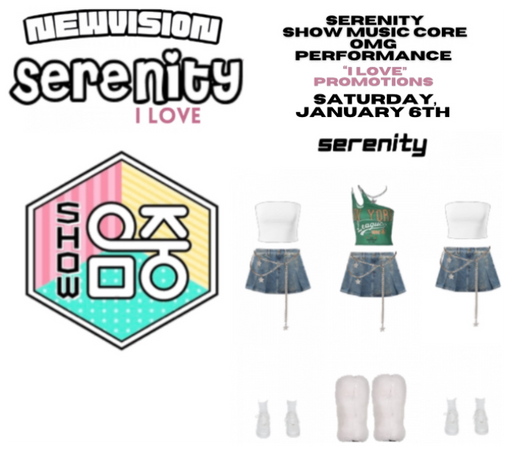 SERENITY 평온 "OMG" SHOW MUSIC CORE STAGE