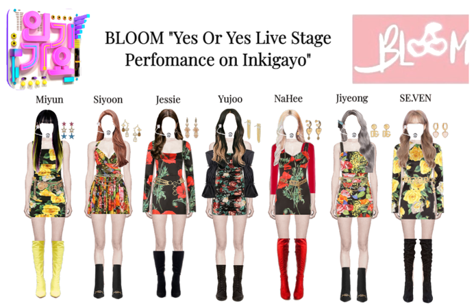 BLOOM - YES OR YES INKIGAYO STAGE