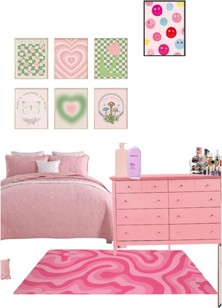 meu quarto rosa