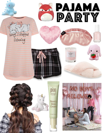 pajama party 🎉
