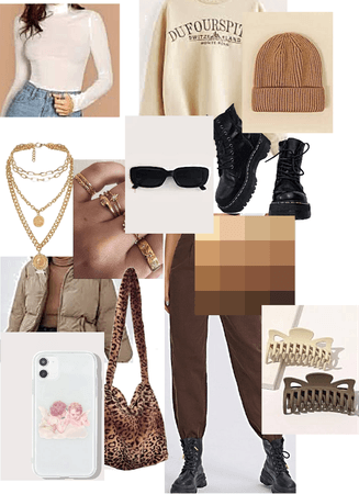 Beige Winter Outfit <3