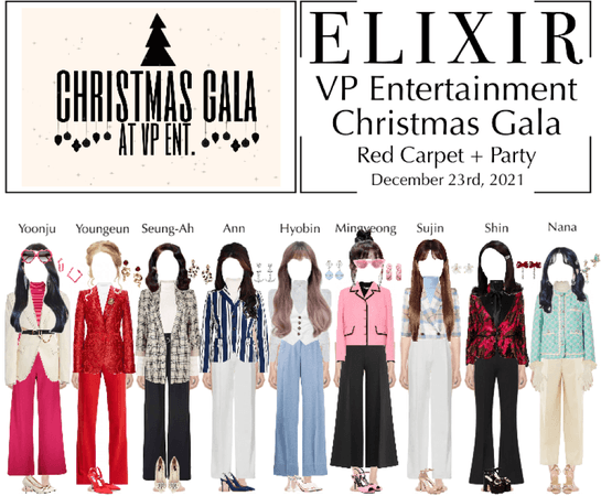 ELIXIR (엘릭서) | VP Ent. Christmas Gala red carpet