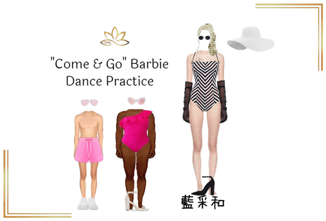 Dei5 Lan Caihe "Come & Go" Barbie Dance Practice