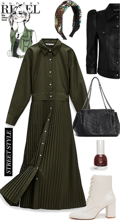 pleated style