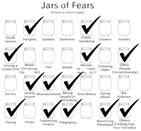 my jar of fears