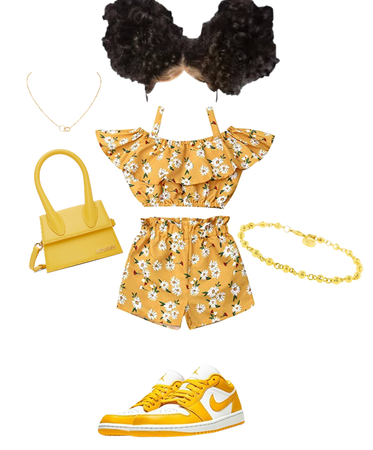 yellow kids outfit